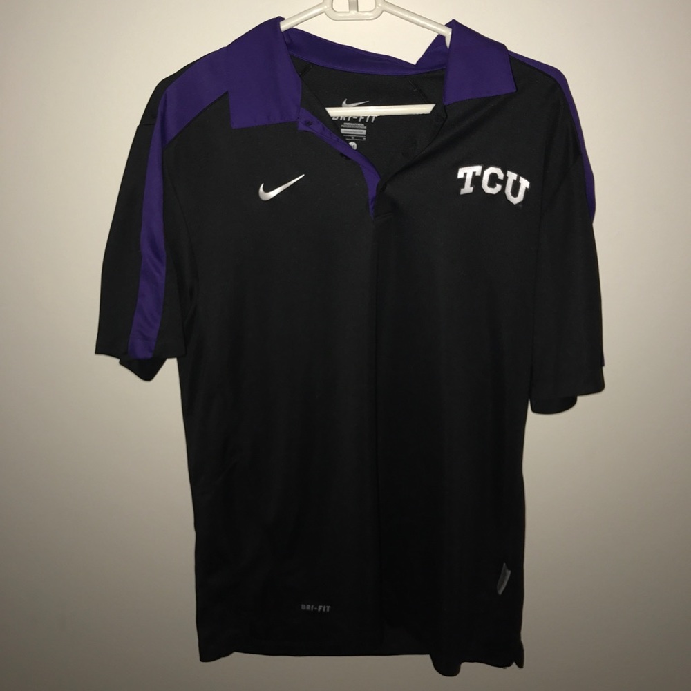 Nike drifit TCU golf tee