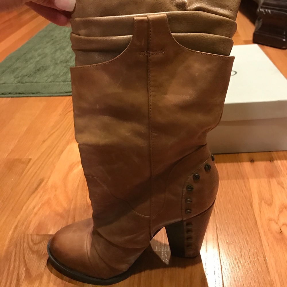 Jessica Simpson all leather boots