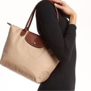 Authentic Long Champ Medium Le Pliage Purse