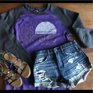 Abercrombie and Fitch High Waisted Shorts