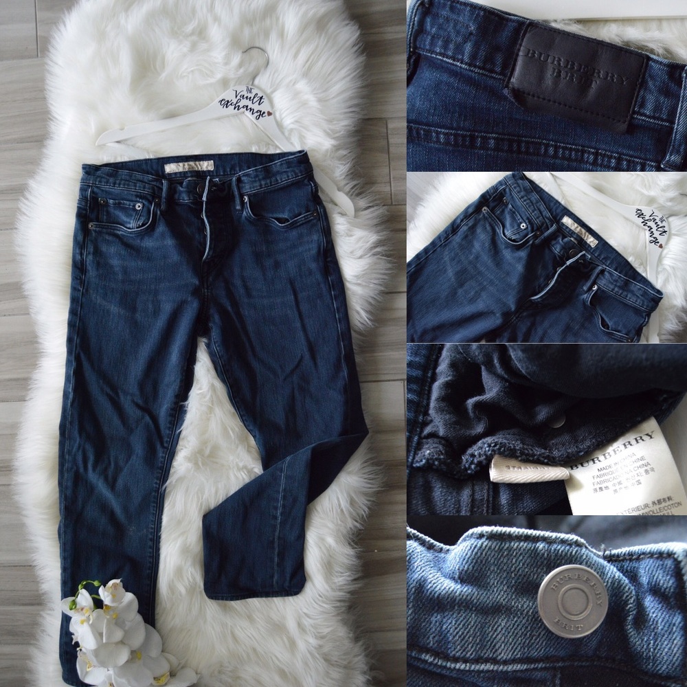 Authentic Burberry Brit Vintage Stretch Jeans