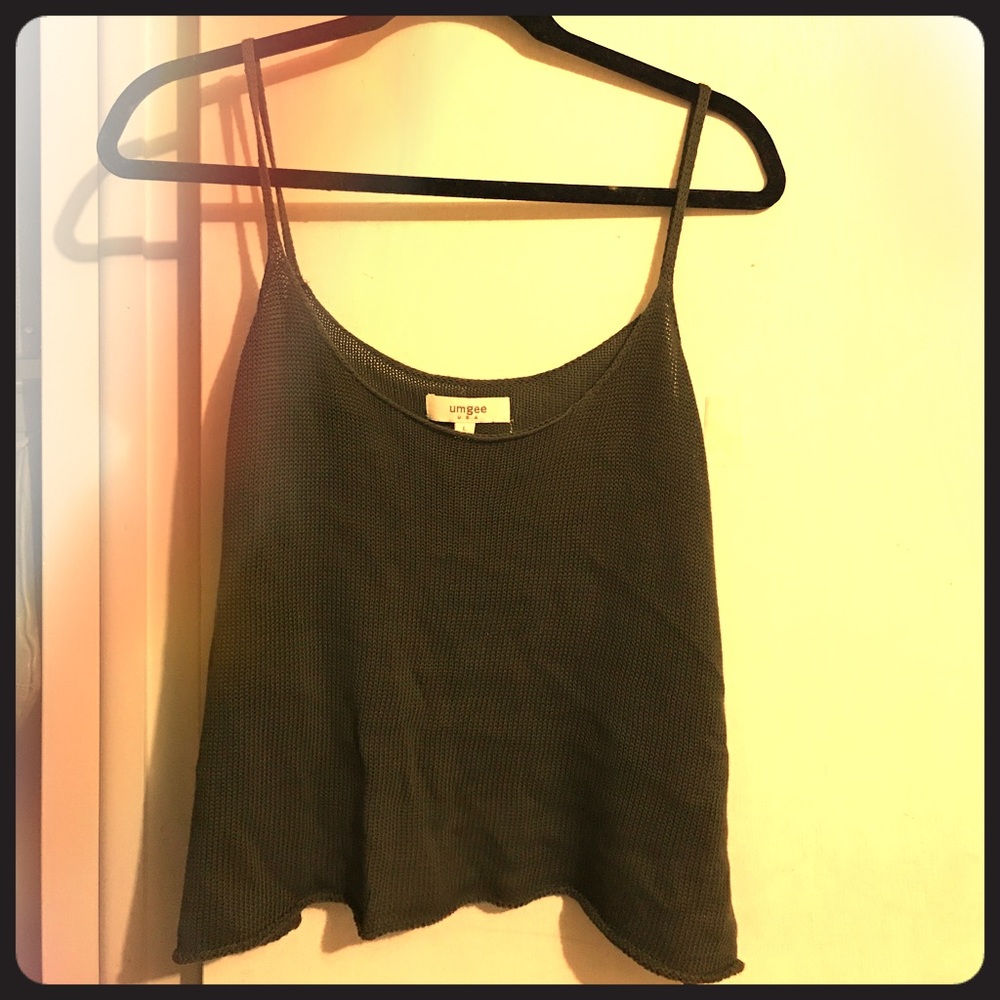 Army green cloth tank