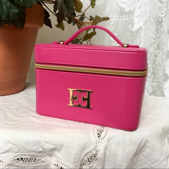 Escada Handbags - ESPECIALLY ESCADA Hardcase Zip Top Toiletry Case
