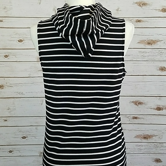 **SOLD**NEW Stripped Hooded Tank Dress - Picture 5 of 7