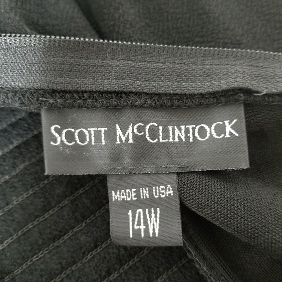 SCOTT MCCLINTOCK *nwt* Sz14 Black Sequin Camo Tank - Picture 4 of 6