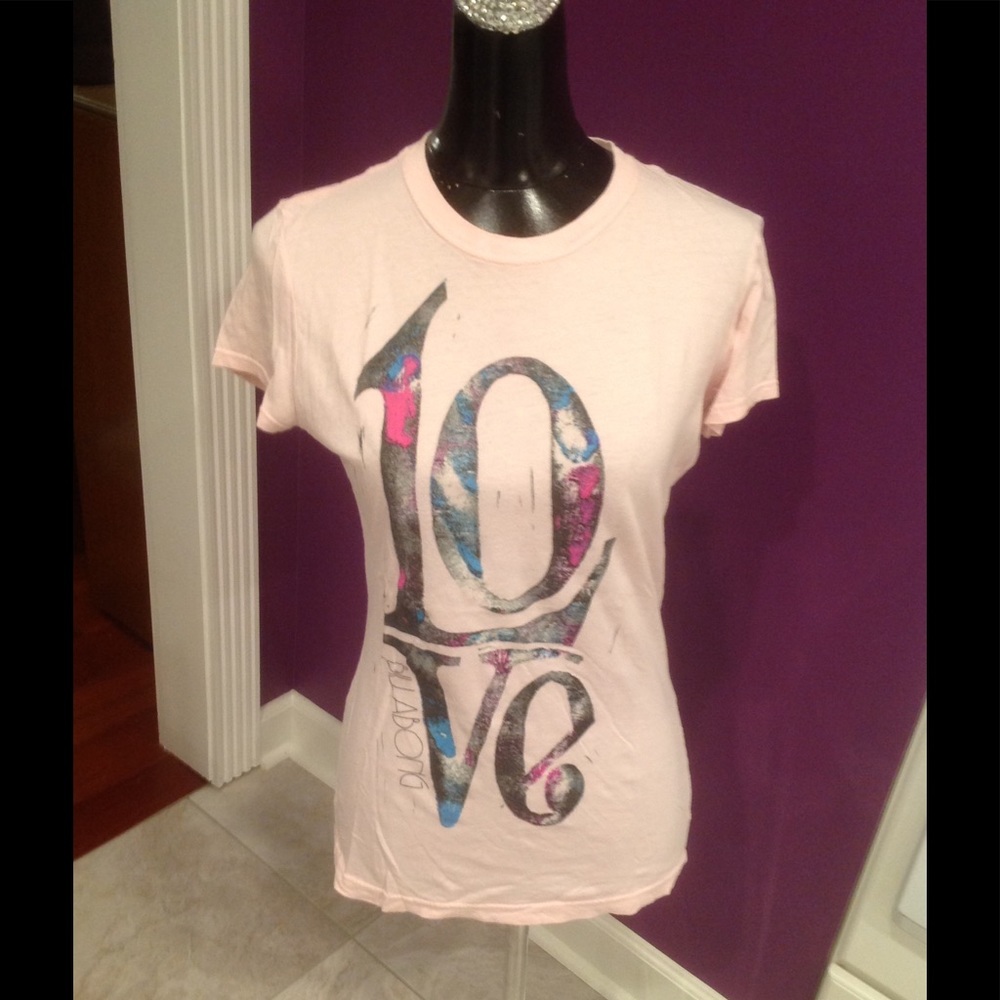 Billabong Pink Tshirt Junior XL