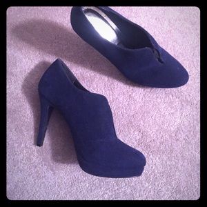 Navy Booties