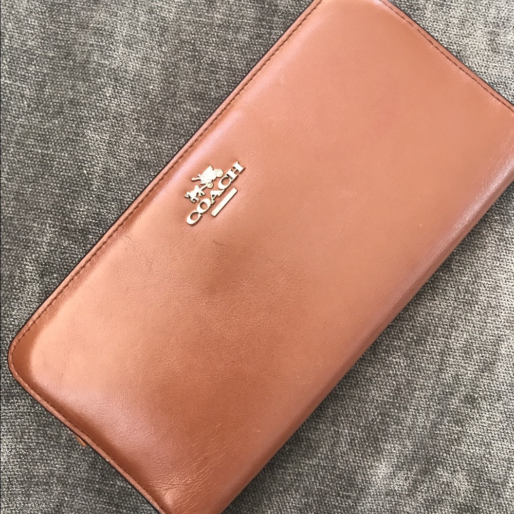 Brown Coach Wallet