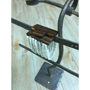 White Beaded Bracelet