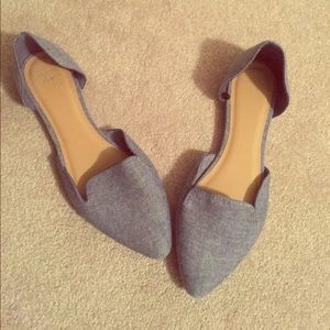 Chambray Flats