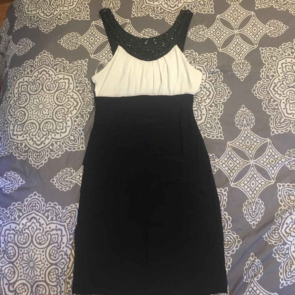 Black formal dress