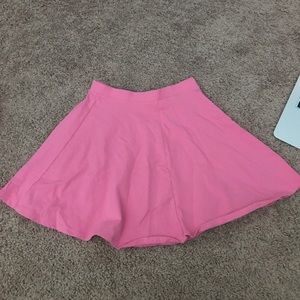 Pink skater skirt