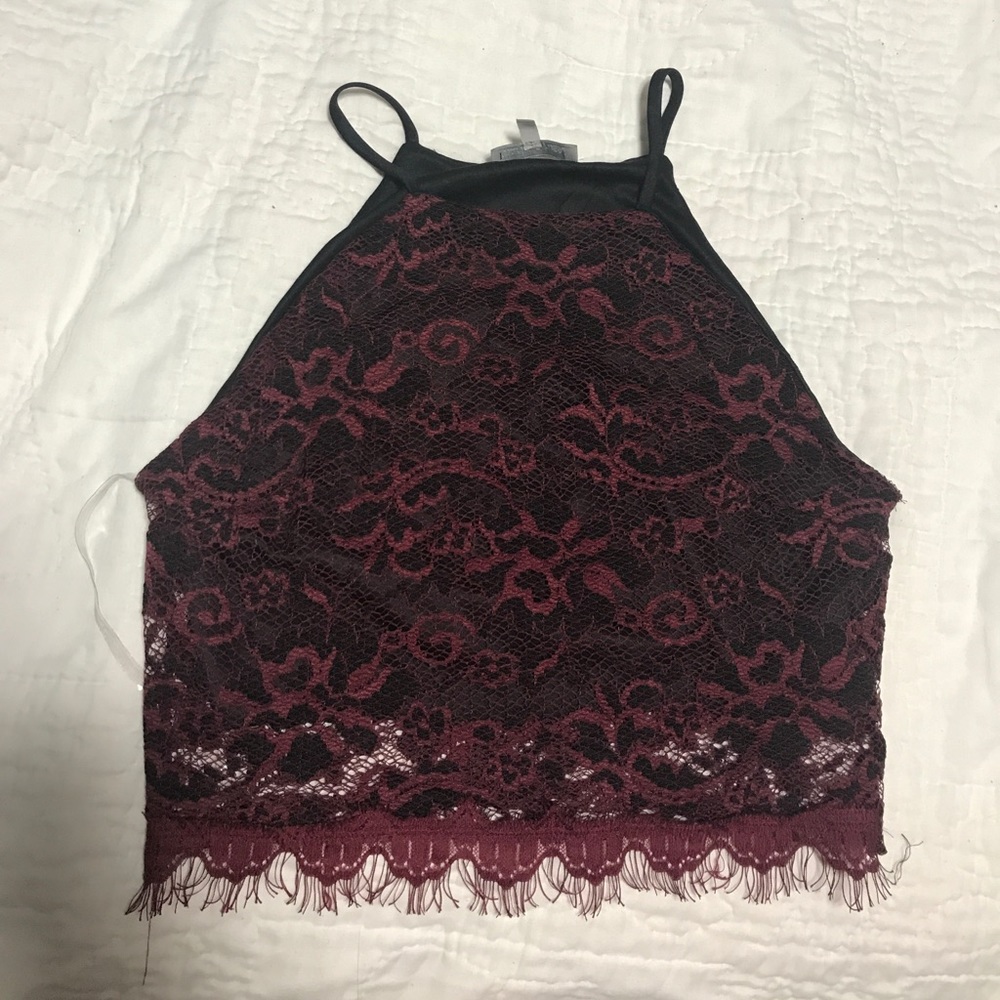 Cropped tank top
