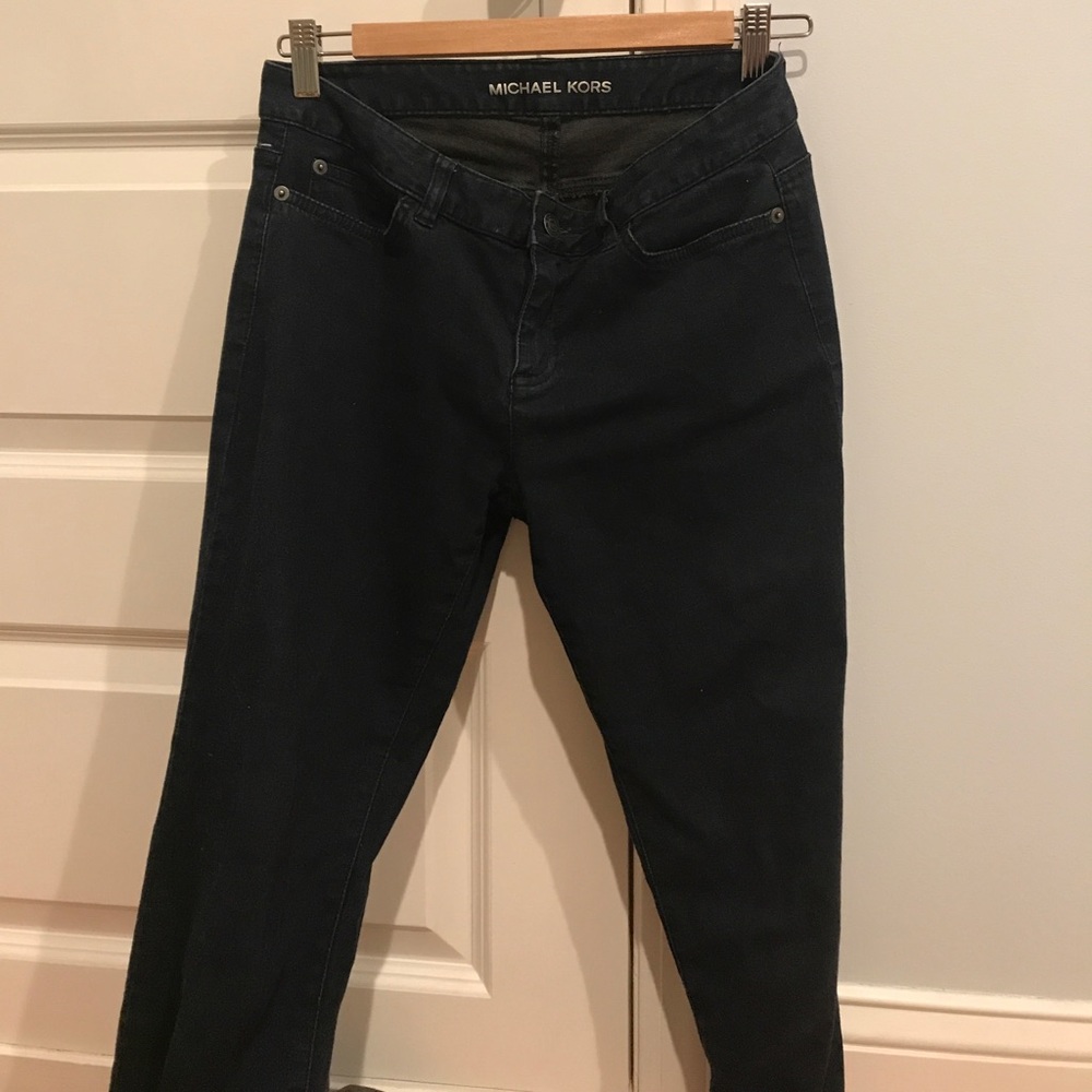 Michael kors dark wash jeans
