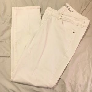 Old Navy sweetheart white skinny jeans