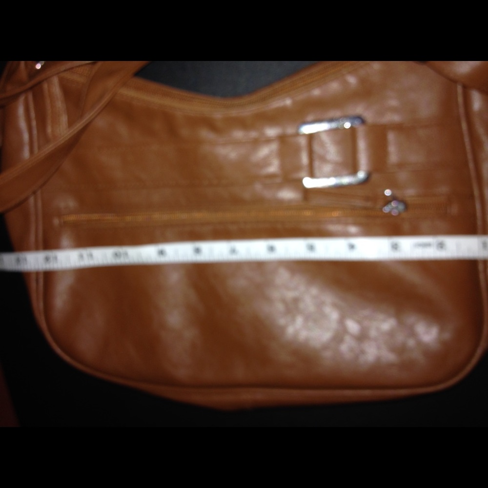 NWOT Leather brown shoulder bag