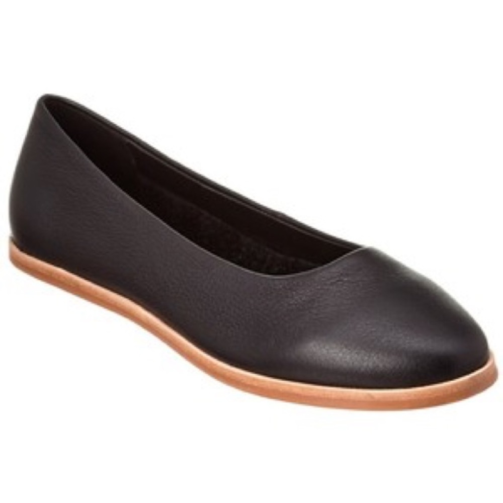 NIB M4D3 Matilda ballet flats leather black 6 new - Picture 5 of 6