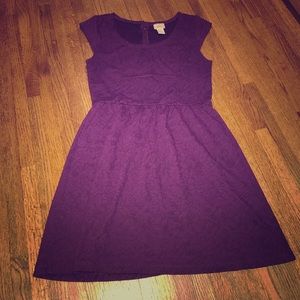 Eyelash Couture size L Maroon Dress