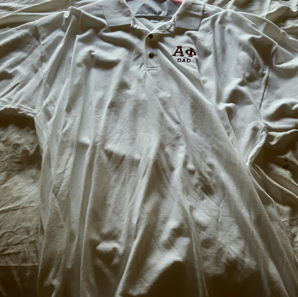 Never worn alpha phi dad polo