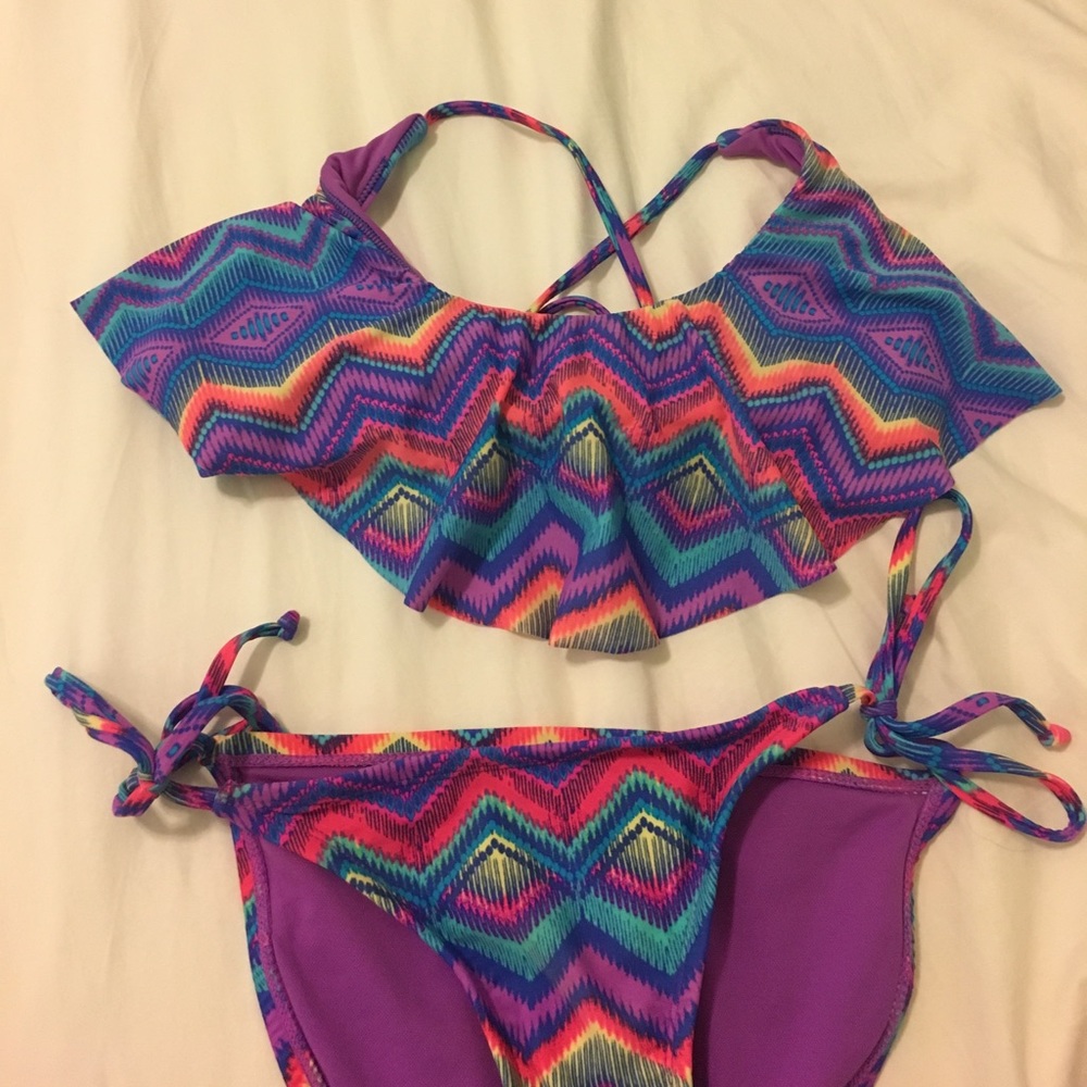 Patterned Target bikini