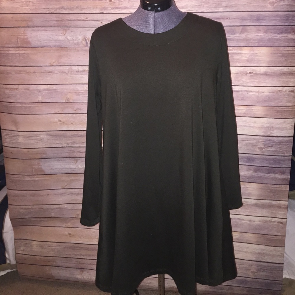 Perfect Long Sleeve swing dress for Fall