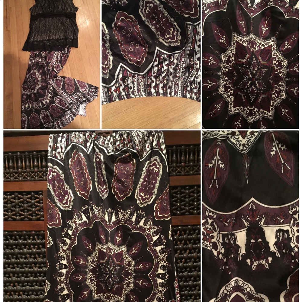 🍒SALE🍒Maxi Skirt BOHO Chic NWT Elastic Waist ❤️