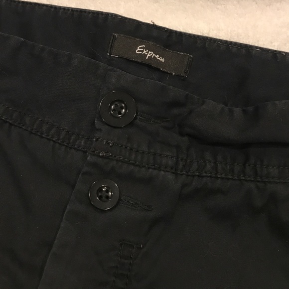 Express Black Shorts - Picture 2 of 8