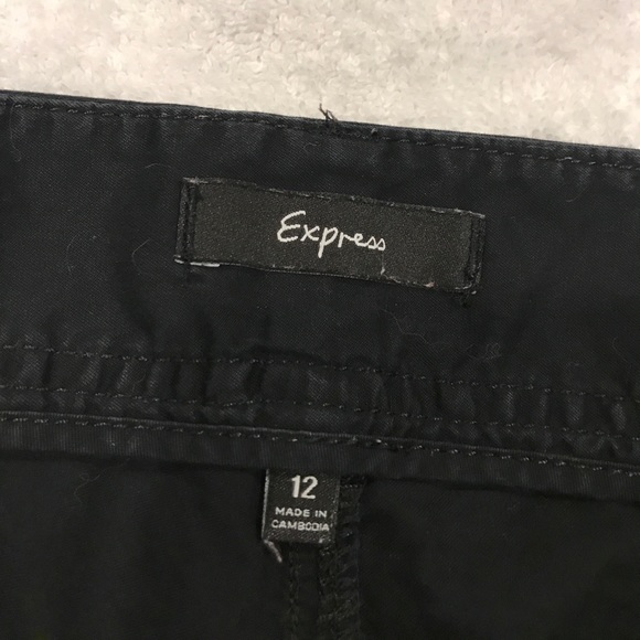 Express Black Shorts - Picture 6 of 8