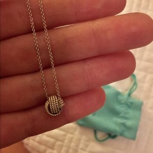 Tiffany and Co. Twist Knot Necklace