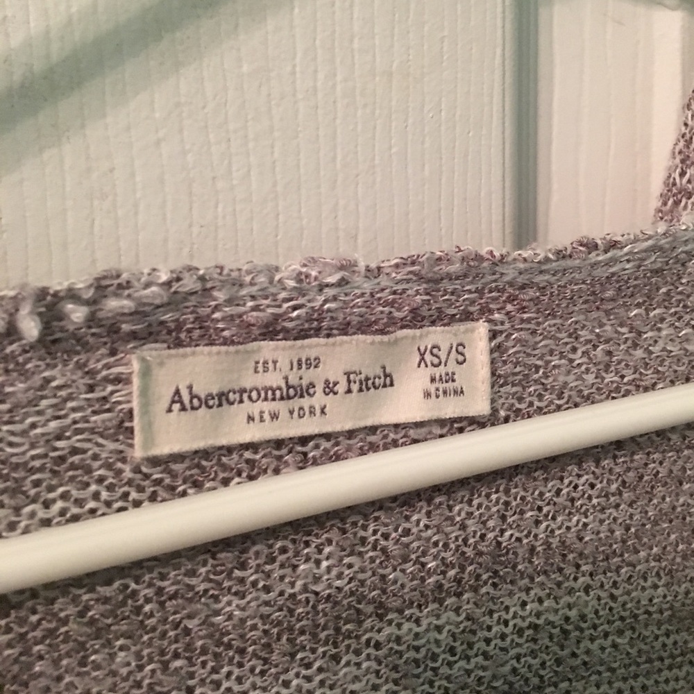 Abercrombie & Fitch Grey Cardigan