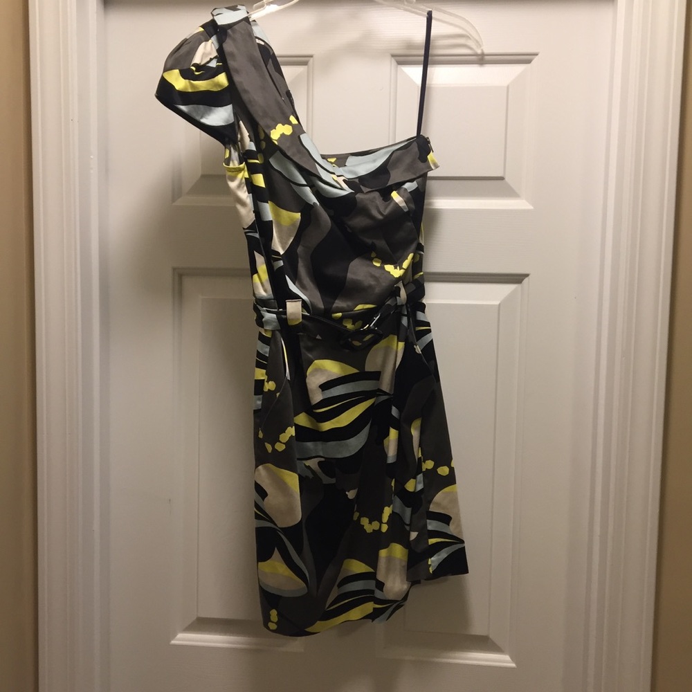 French Connection One Shoulder Dress