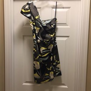 French Connection One Shoulder Dress