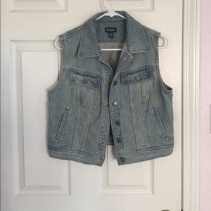 Denim vest