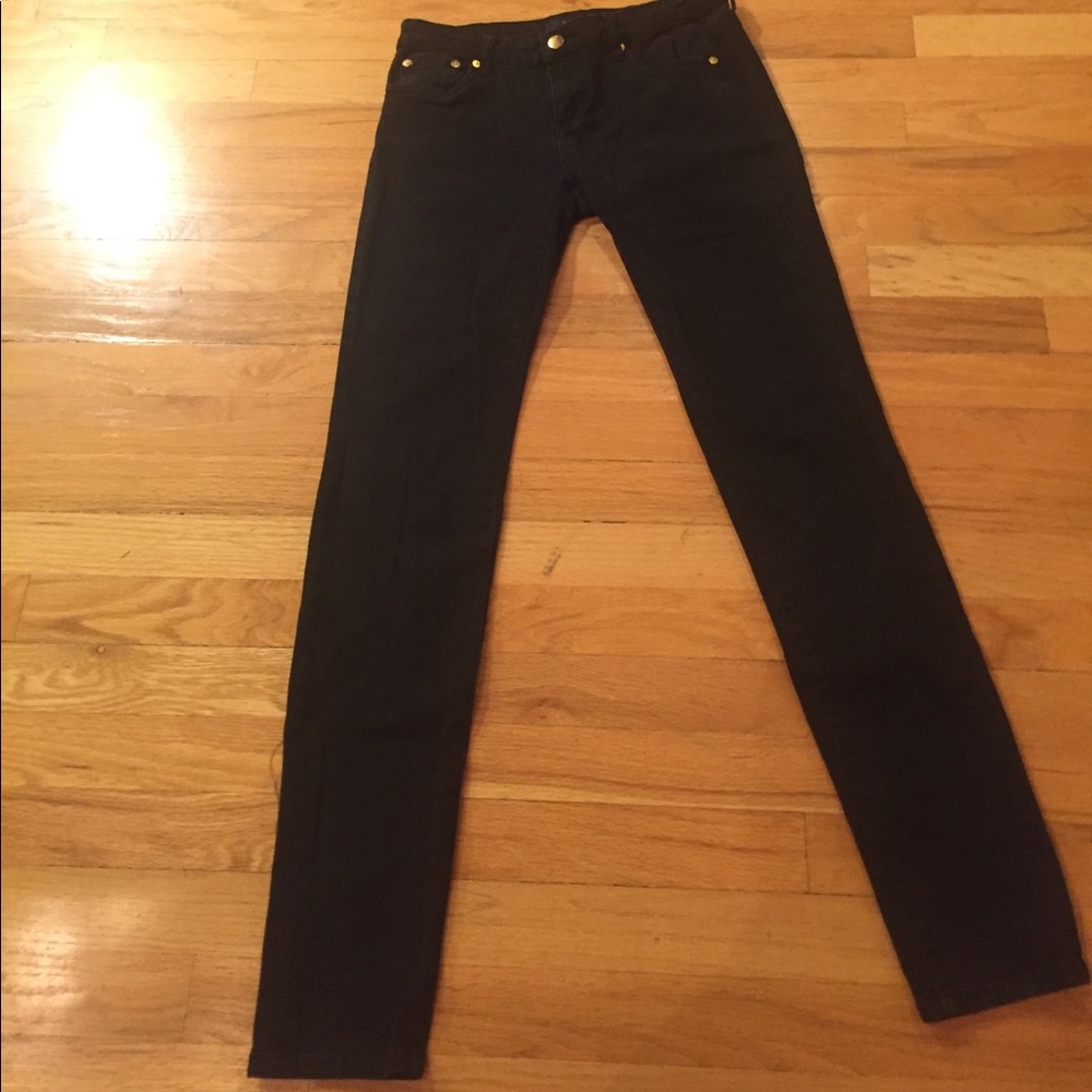 Good time stretch skinny darkcharcoal almost black