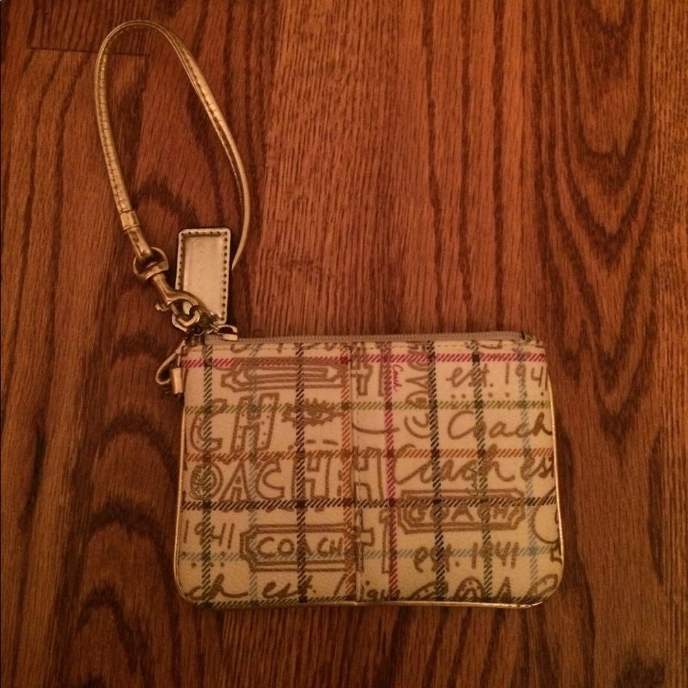 Coach wristlet