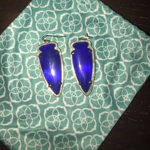Kendra Scott Royal Blue Skylar Earrings