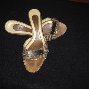 Authentic Givenchy logo Mules