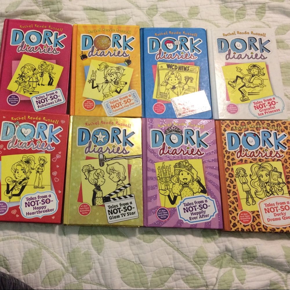 Dork Diaries book series #1, #3-#9 NO #2