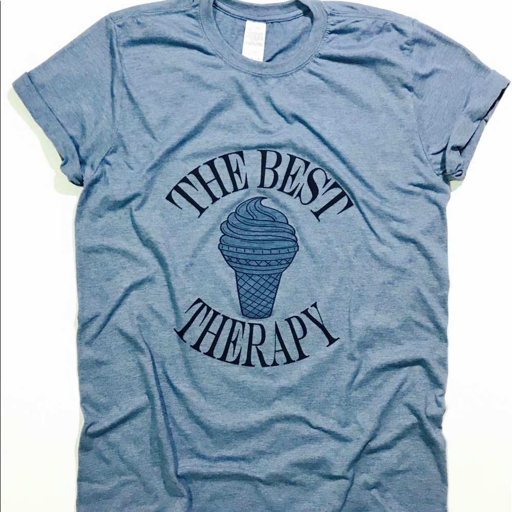 🍦The Best Therapy - Ice Cream 🍦 T-Shirt