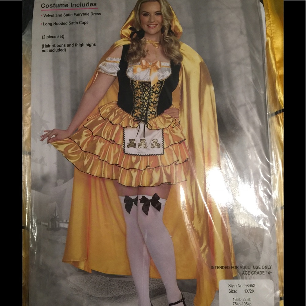 GOLDIE LOCKS HALLOWEEN COSTUME