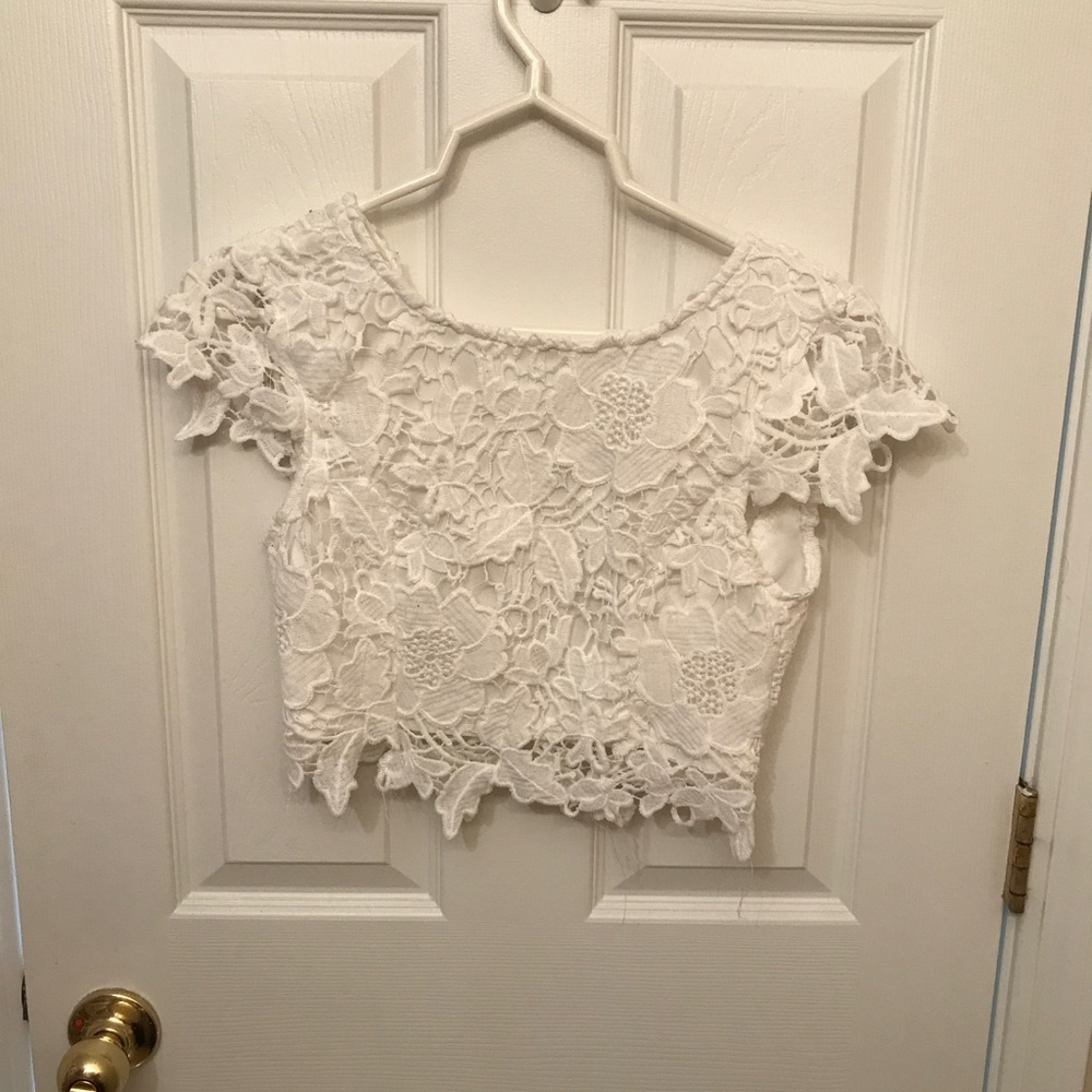 Lace Crop Top
