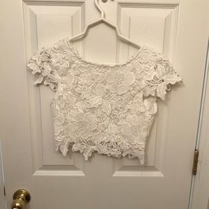 Lace Crop Top