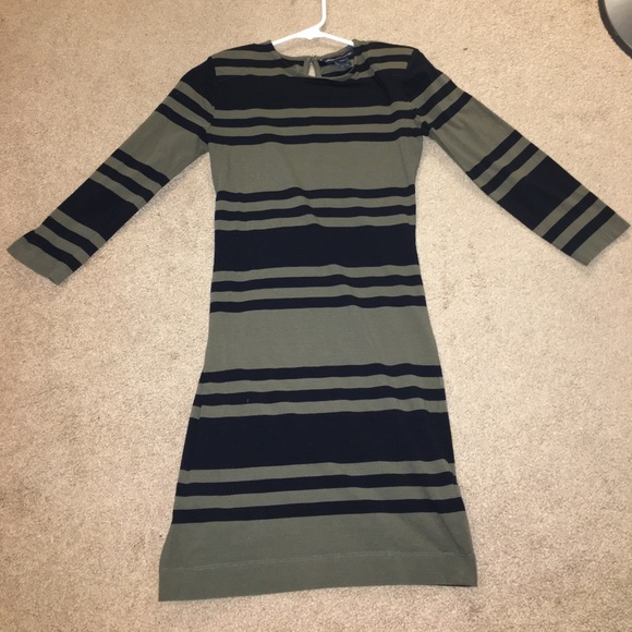 Black & Green French Connection Dress - Picture 1 of 2