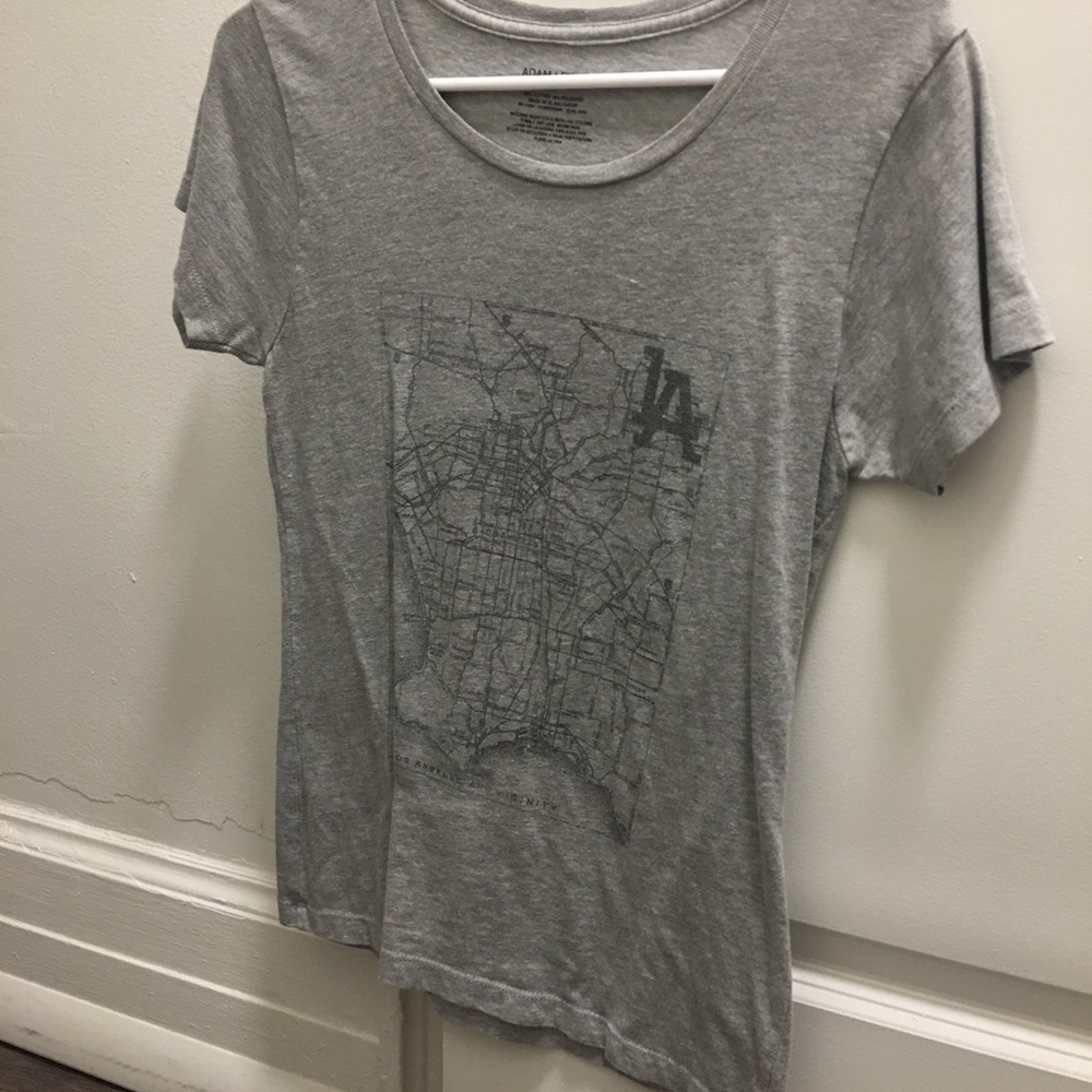 Los Angeles Map Graphic Tee