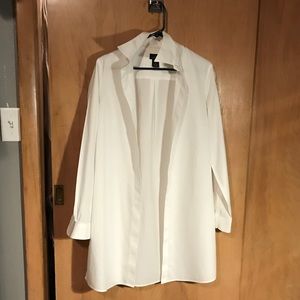 BrooksBrothers non iron tunic length dress shirt