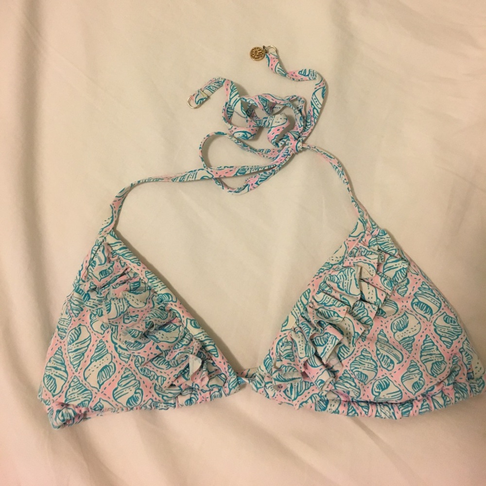 Lily Pulitzer shelled (ruffled) bikini