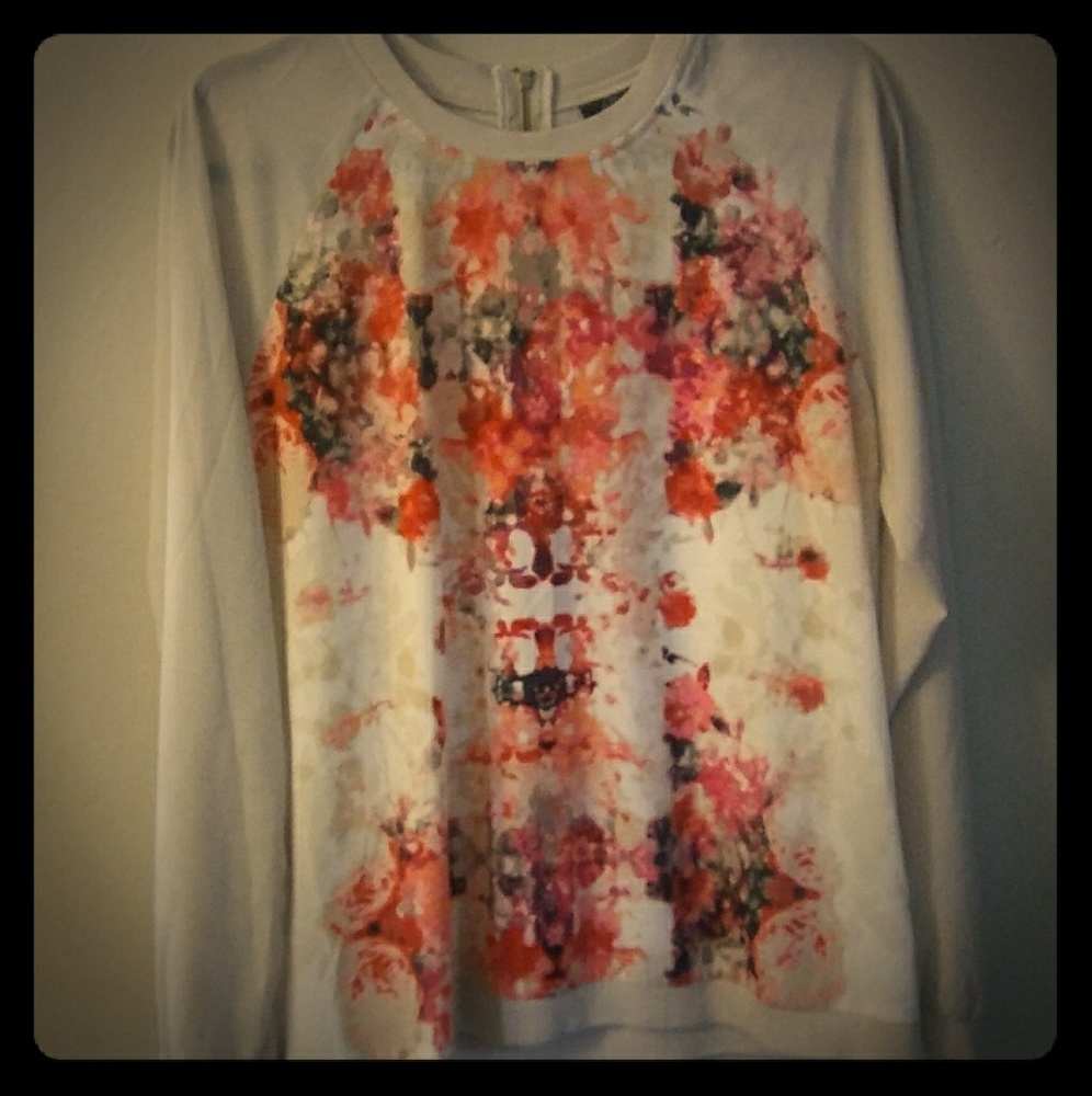 Women's Apt 9 Chiffon Blouse Size L