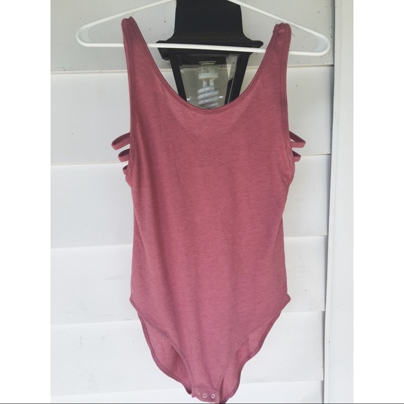 PINK Victoria's Secret Tops - {PINK} scoop neck bodysuit