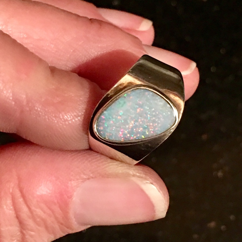 Sterling silver ring size 8
