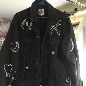 Dope Ragged Priest Black Denim Jacket
